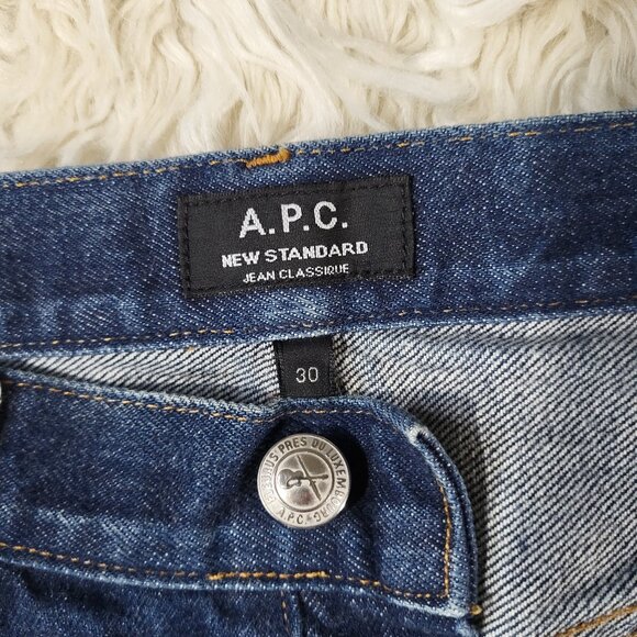 A.P.C. New Standard Jean Classique Mens 30 - Picture 5 of 16
